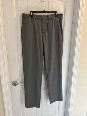 Figs Pro Slim Tall Scrub Trouser With Aya Logo In Gray Size XLT 36” x 32”